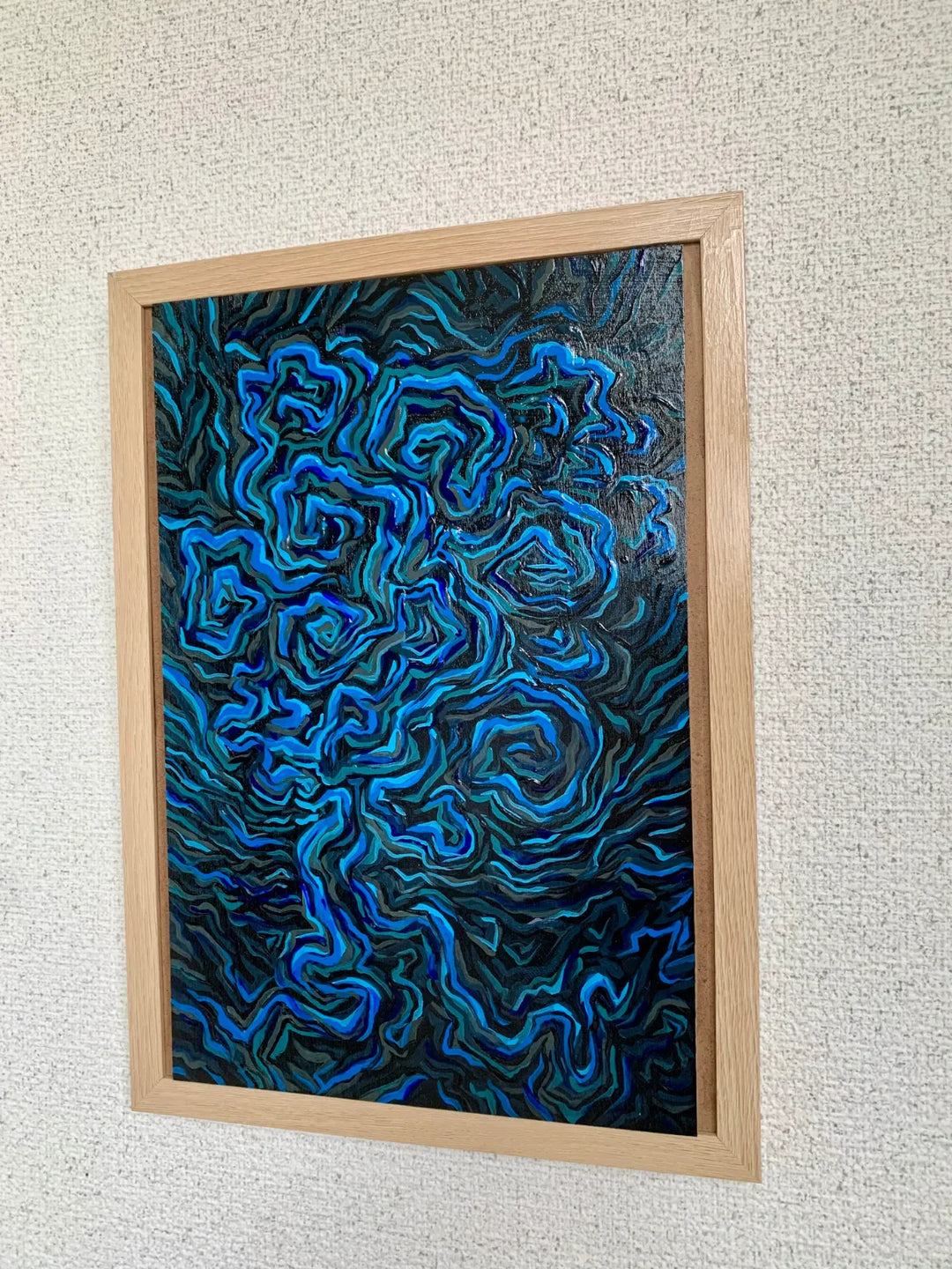 青い花